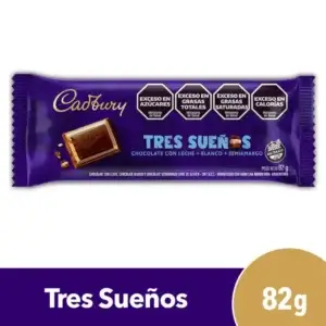 Chocolate Cadbury Tres Sueños 82g